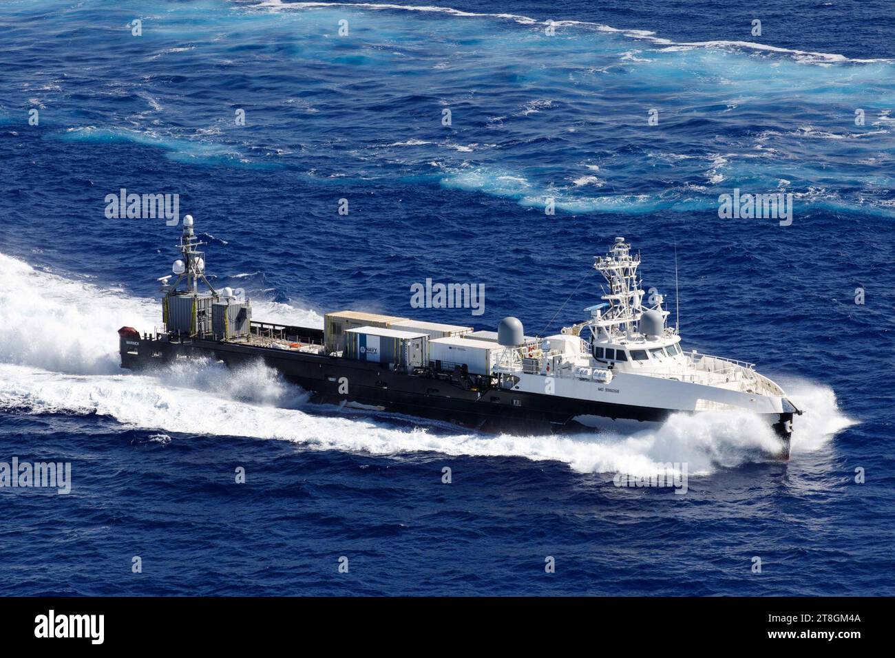 USV Mariner in the Pacific Ocean during Integrated Battle Problem (IBP ...