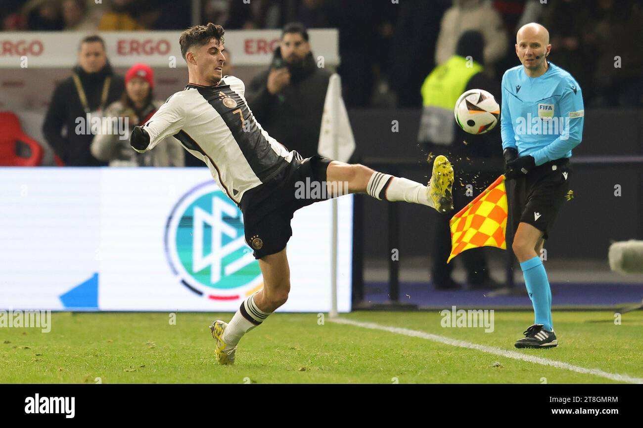 Berlin, Deutschland. 18th Nov, 2023. firo: November 18th, 2023 football