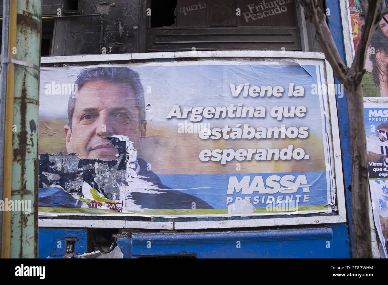 Buenos Aires, Buenos Aires, Argentina. 19th Nov, 2023. Javier Milei ...