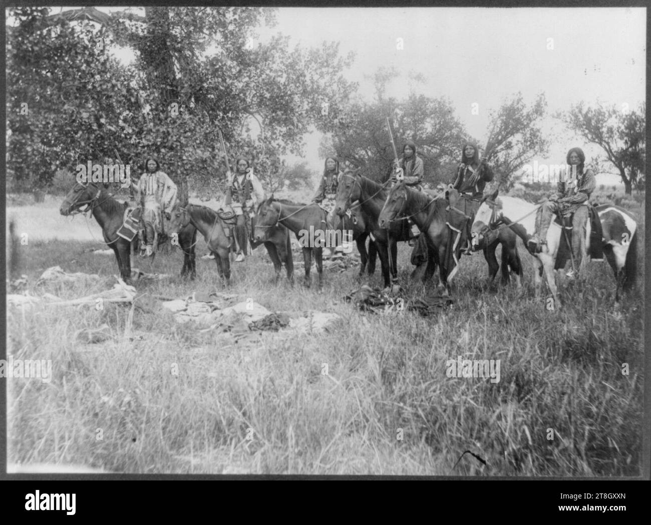 Ute Indians Stock Photo