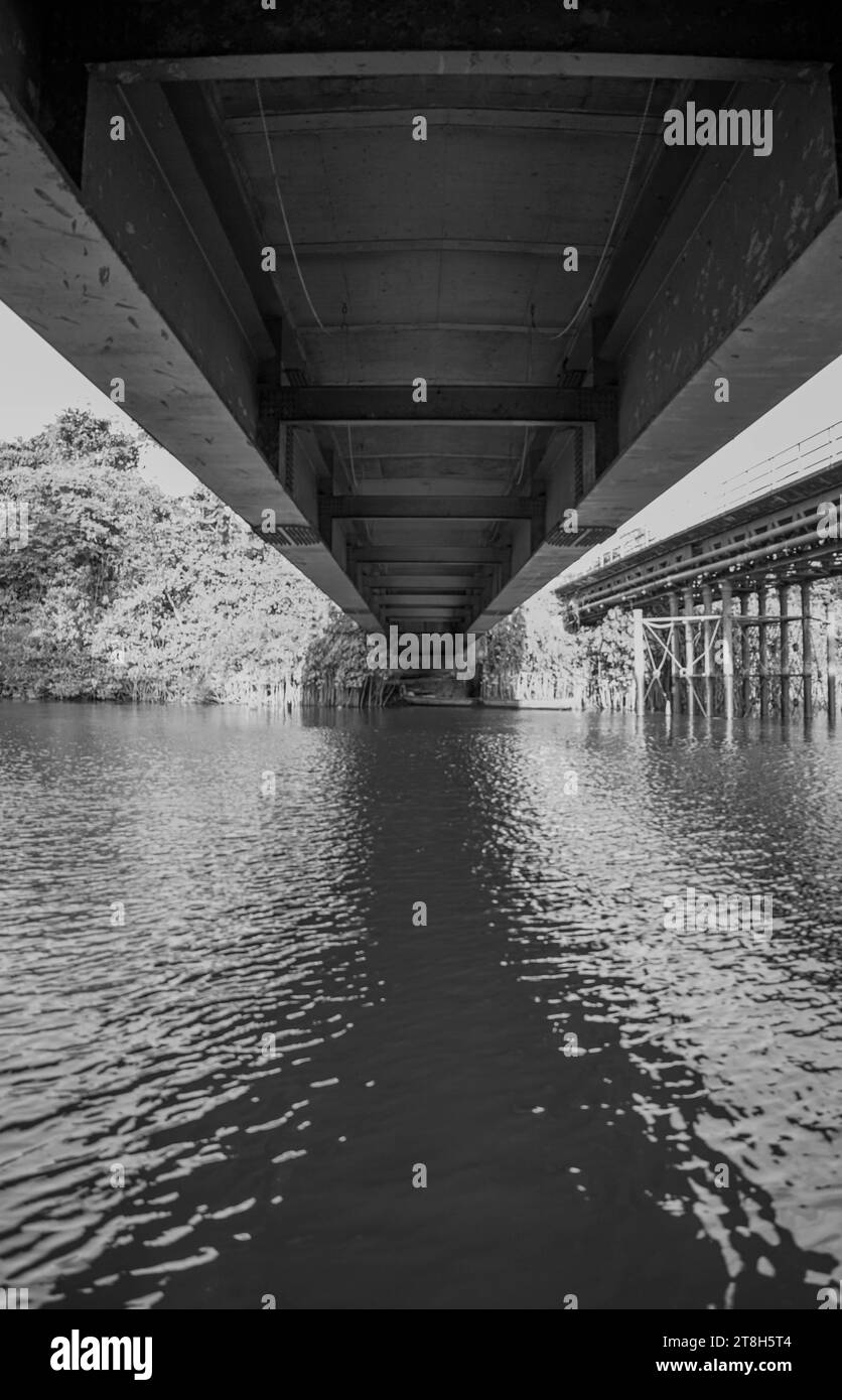 Under the bridge Stock Photo