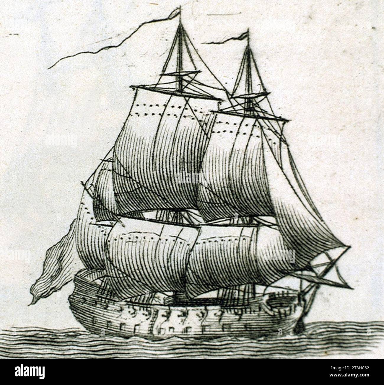L'avancement du vaisseau Le Jean-Bart