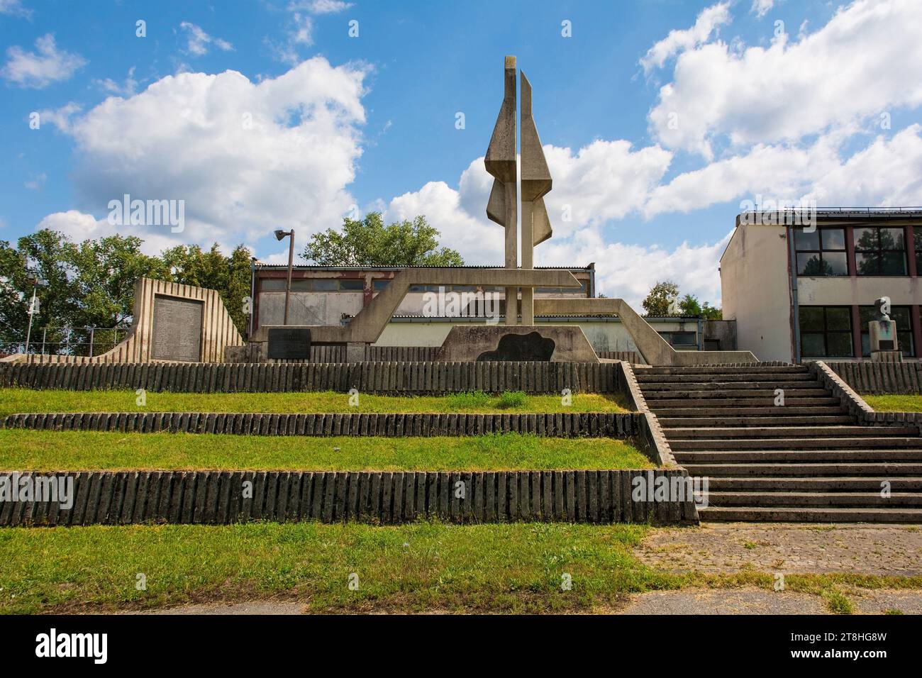 Donji Vijacani, Bosnia - 4 Sept 2023. Yugoslav-era WW2 partisan ...