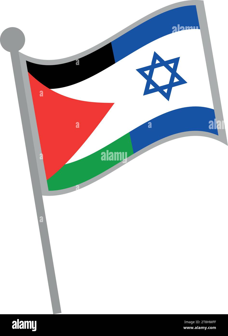 israel and palestine peace design Stock Vector Image & Art - Alamy