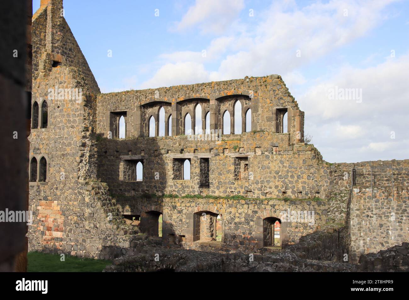 Old castle Münzenberg Stock Photo