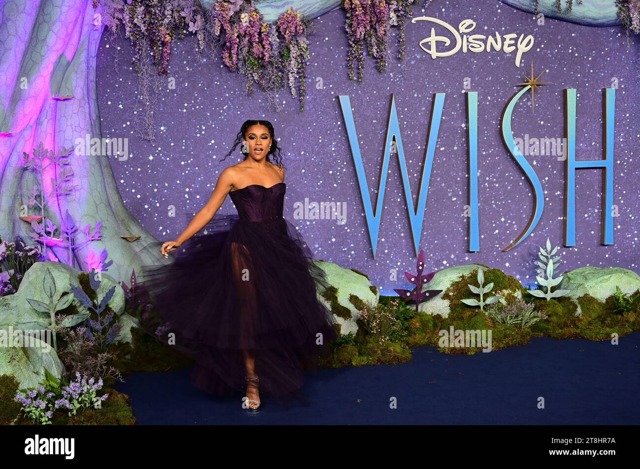 London, UK. 20th Nov, 2023. Ariana DeBose attends Disney -'WISH' UK Premiere at ODEON Luxe Leicester Square. Credit: See Li/Picture Capital/Alamy Live News Stock Photo