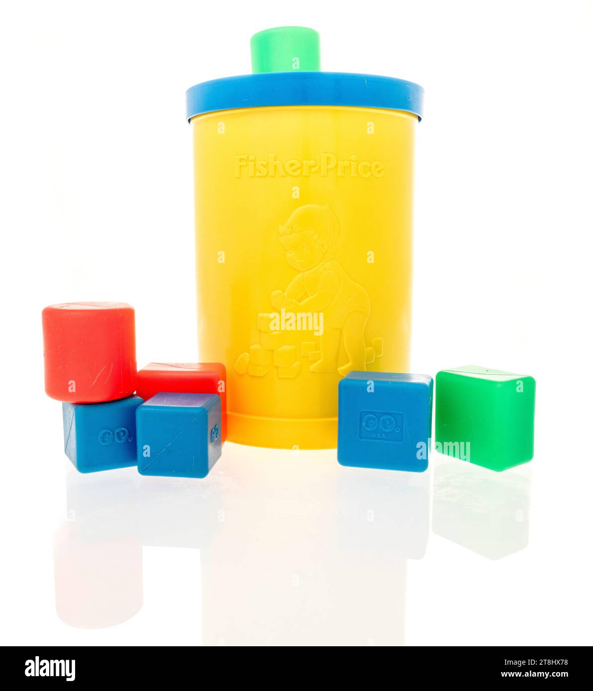 Vintage fisher price toy hi-res stock photography and images