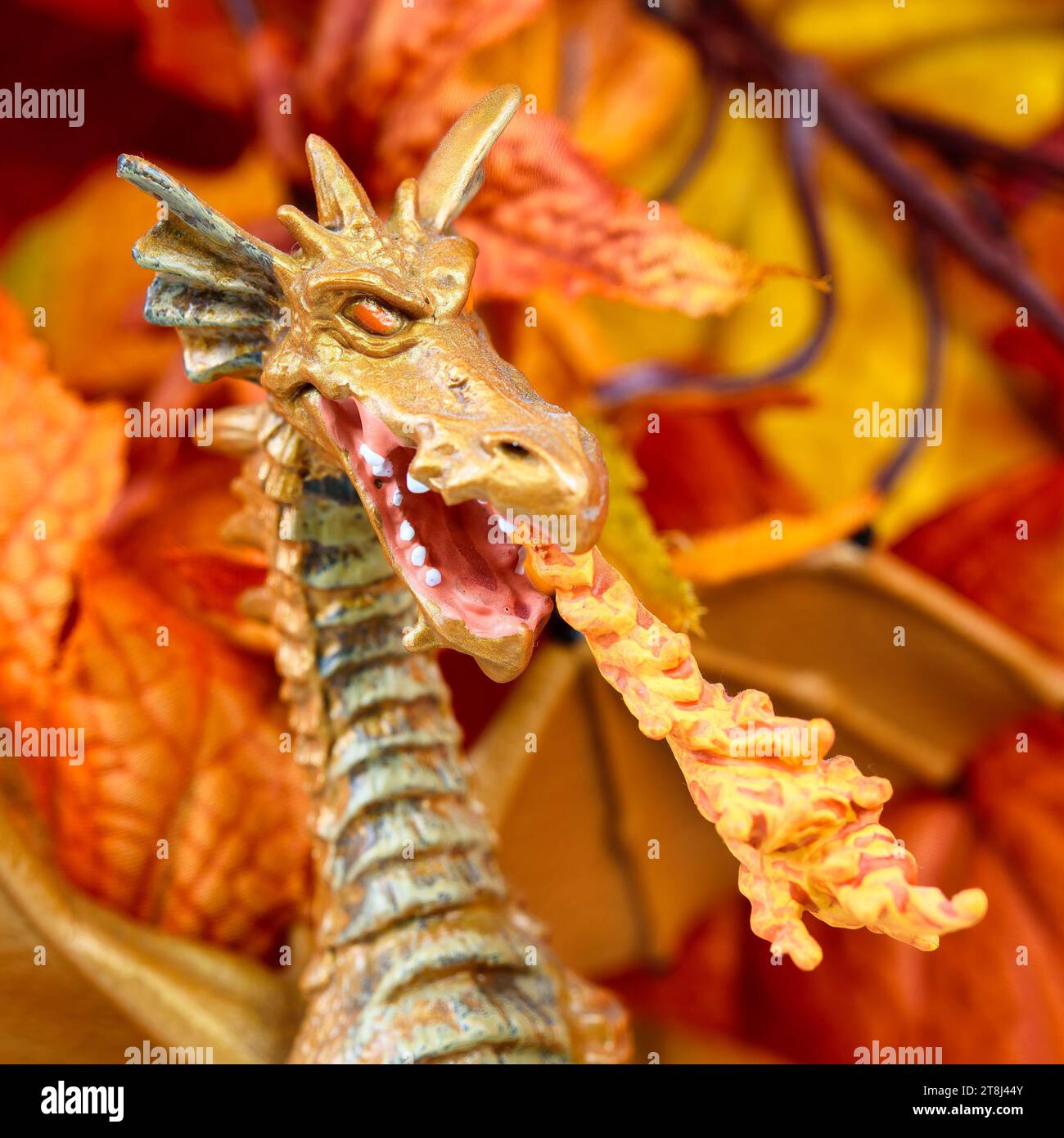 Dragon toy Stock Photo