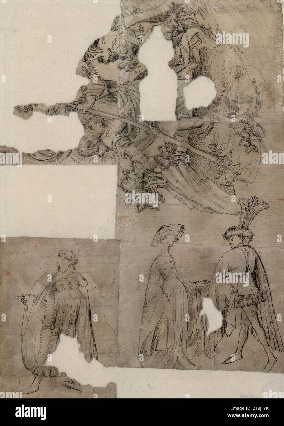 Fragmented sketch sheet hi-res stock photography and images - Alamy