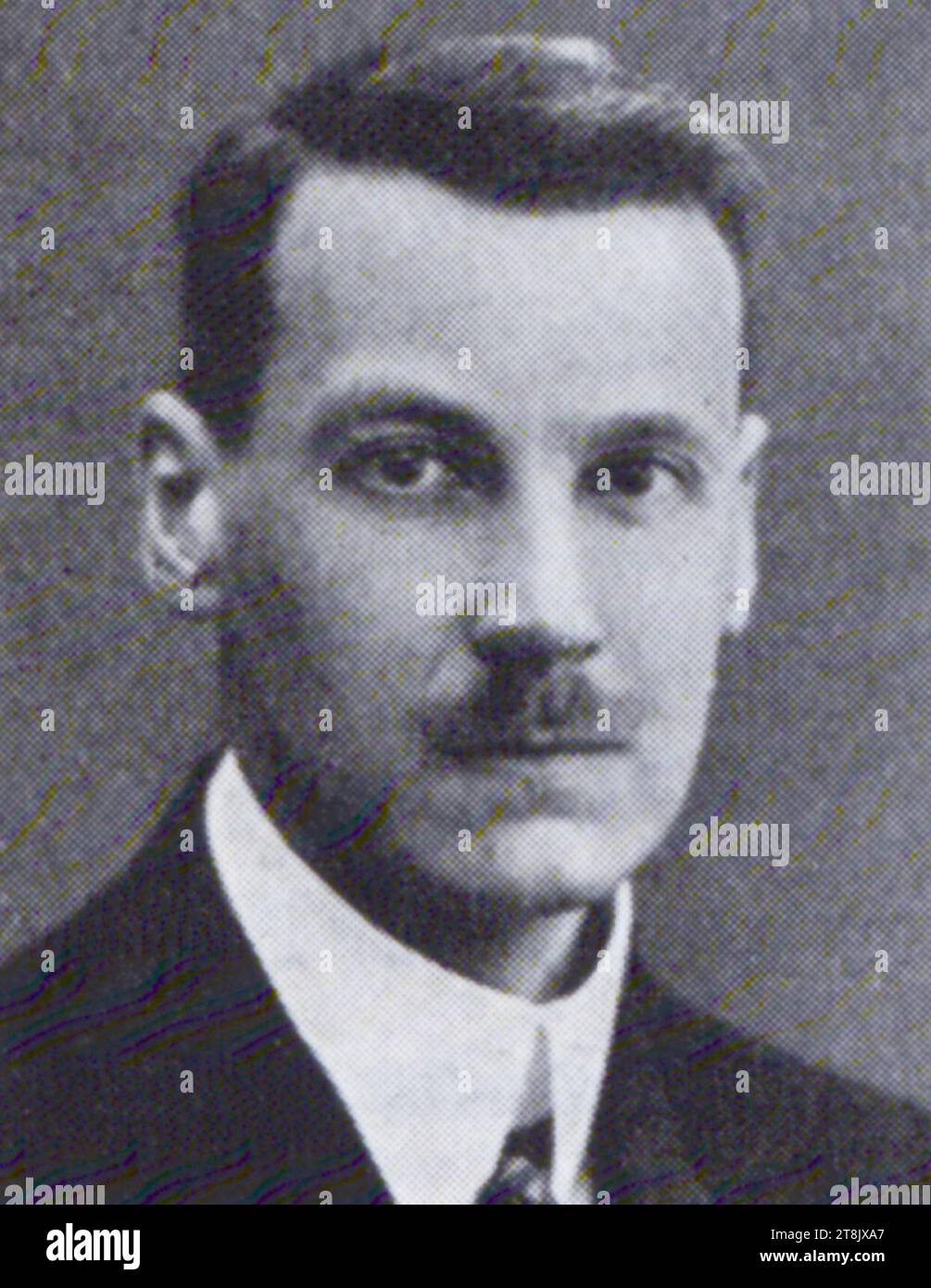 Valentiner-siegfried-in-trommsdorff-paul-der-lehrkoerper-der-TH-hannover-1831-1931-hannover-1931-s032. Stock Photo