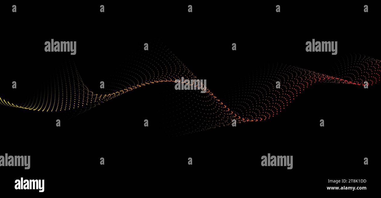 abstract background with a colored dynamic waves. Vector illustration ...
