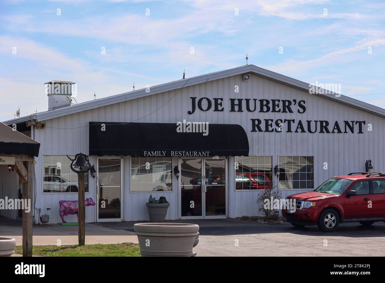 Starlight, Indiana, USA Joe Huber’s Family Farm and Restaurant in
