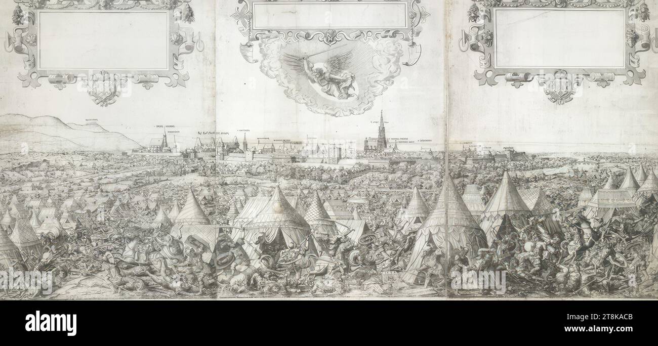 The fall of Sennacherib's army. Allegory of the victory over the Turks