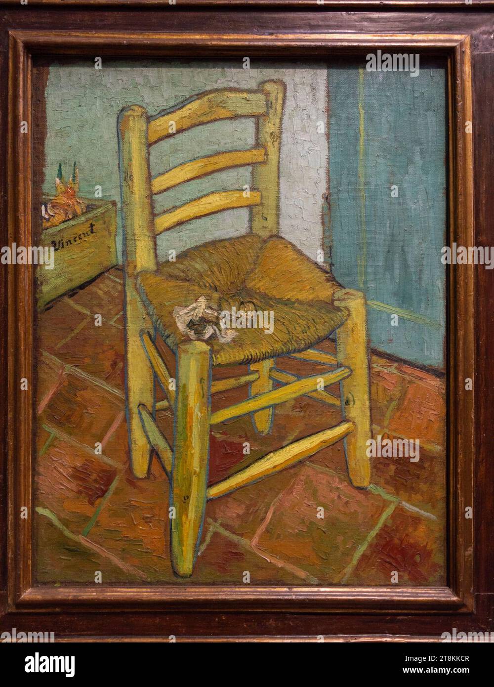 Van Gogh's Chair Stock Photo Alamy