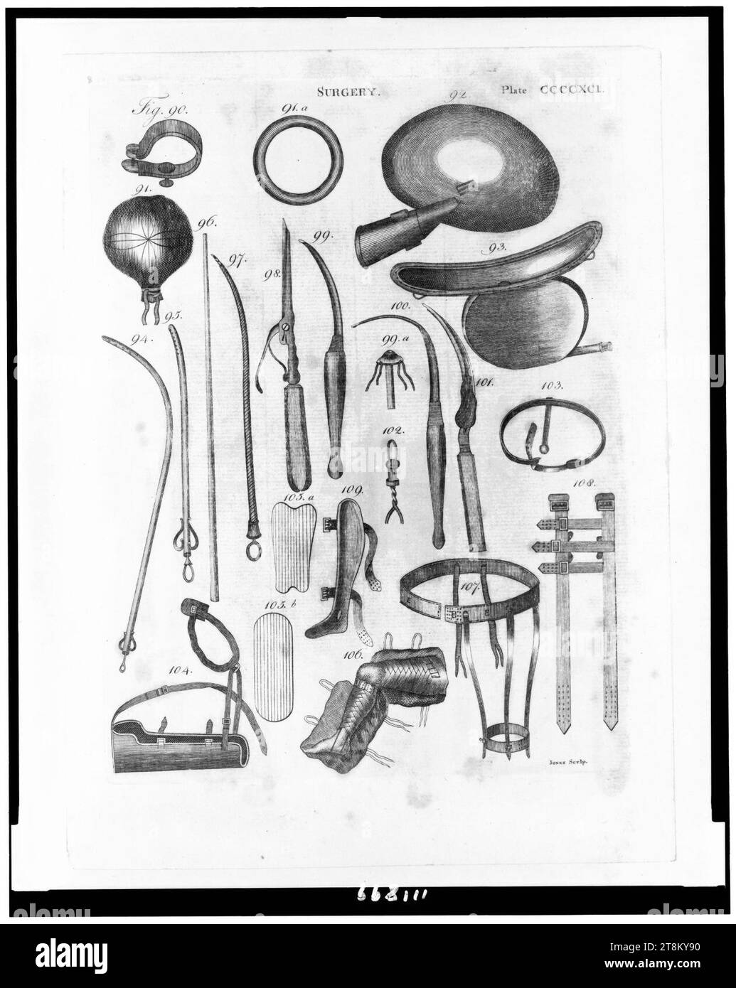 Various surgical instruments and apparatuses) - Jones sculp Stock Photo ...