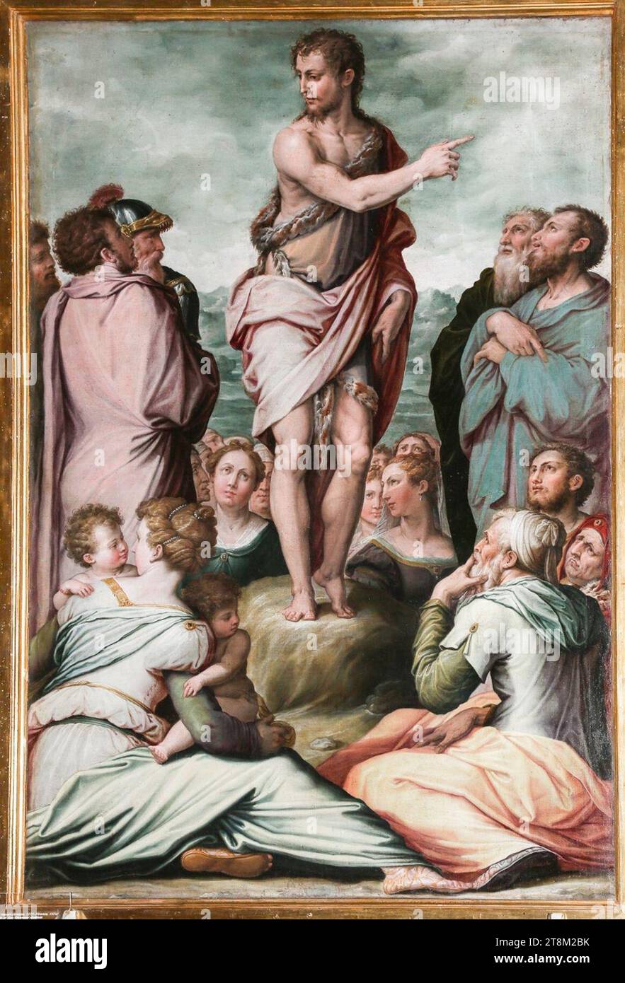 Vasari Giorgio (1549), San Giovanni Battista, Arezzo Stock Photo - Alamy