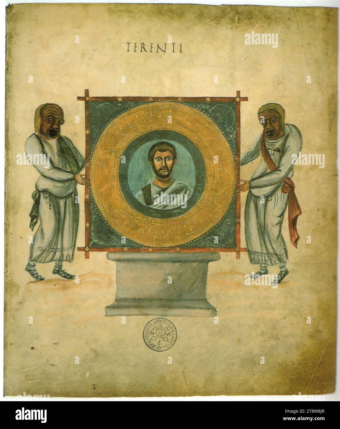 Vaticana, Vat. lat. 3868 (2r Stock Photo - Alamy