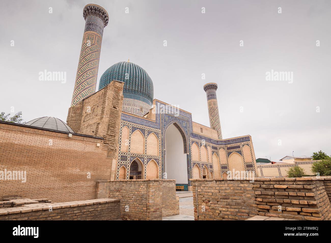 Gur-e-Amir - a mausoleum of the Asian conqueror Timur. Translation on ...