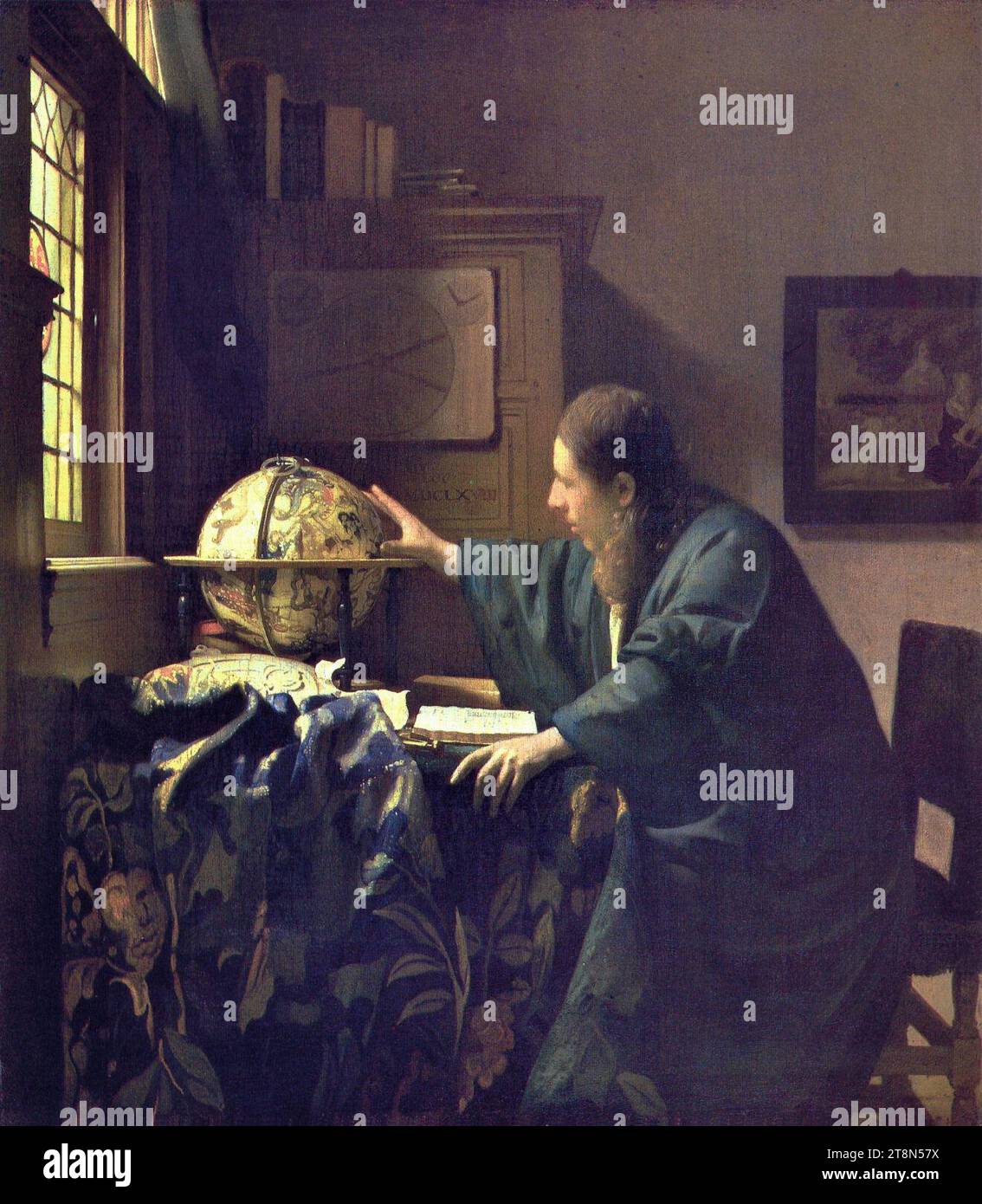 VERMEER - El astrónomo Stock Photo - Alamy