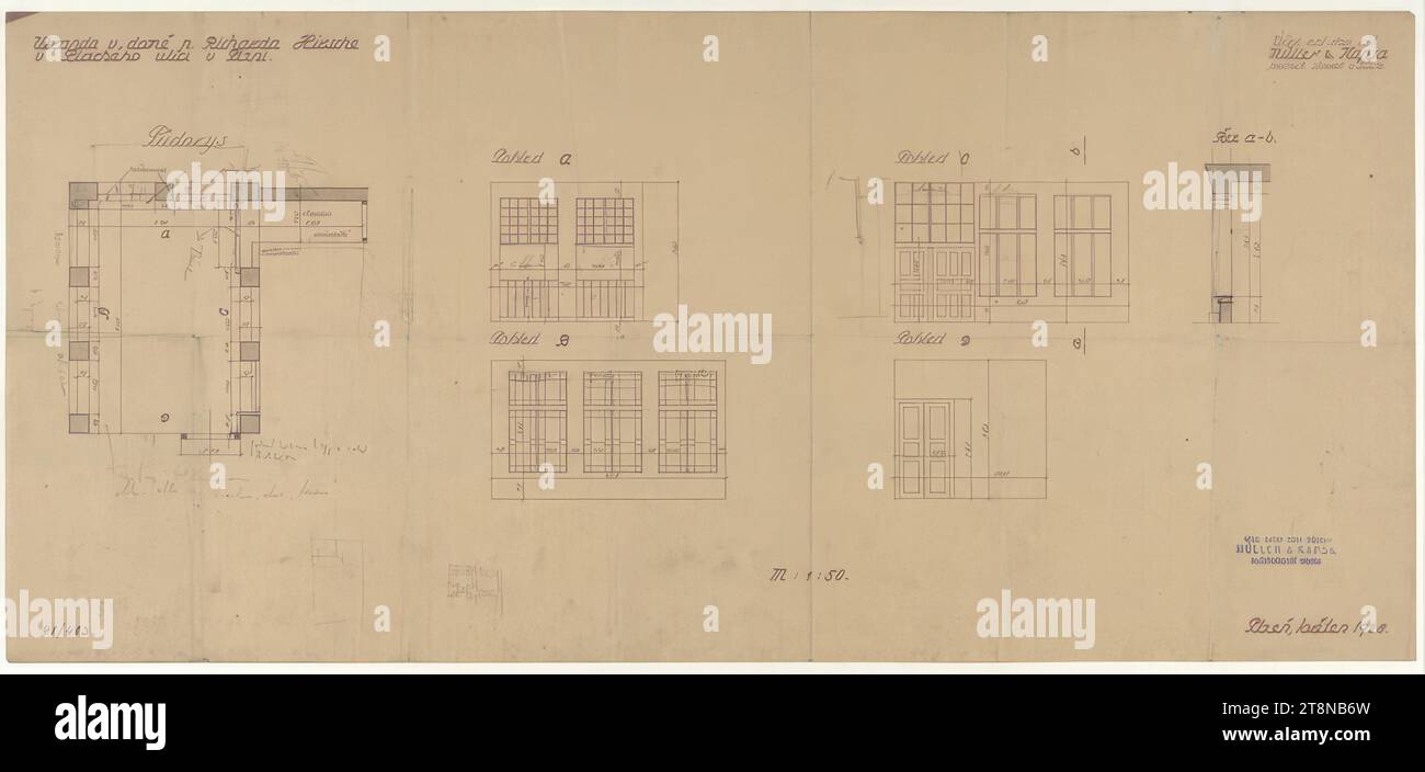 Apartment Wilhelm and Martha Hirsch, Pilsen, Plachygasse 6, Czech