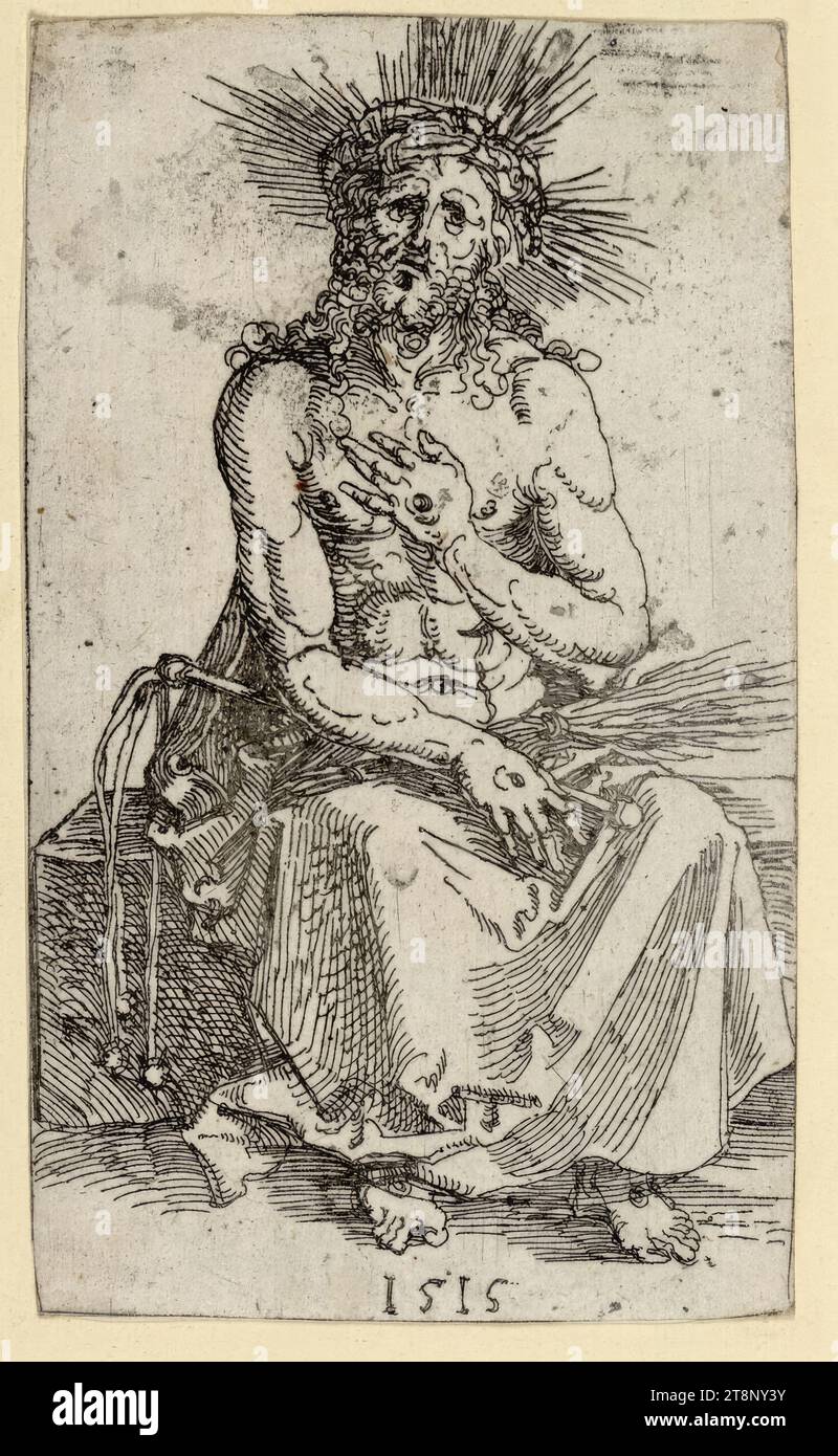Christ as the Man of Sorrows, Albrecht Dürer (Nuremberg 1471 - 1528 ...