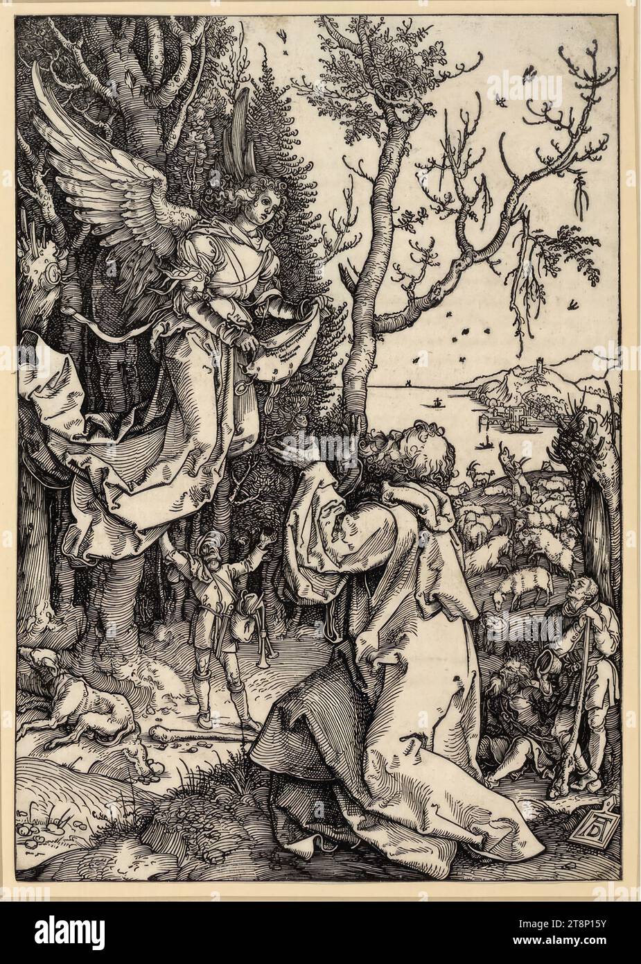 Joachim on the field (Marienleben, 3), The Marienleben, Albrecht Dürer ...