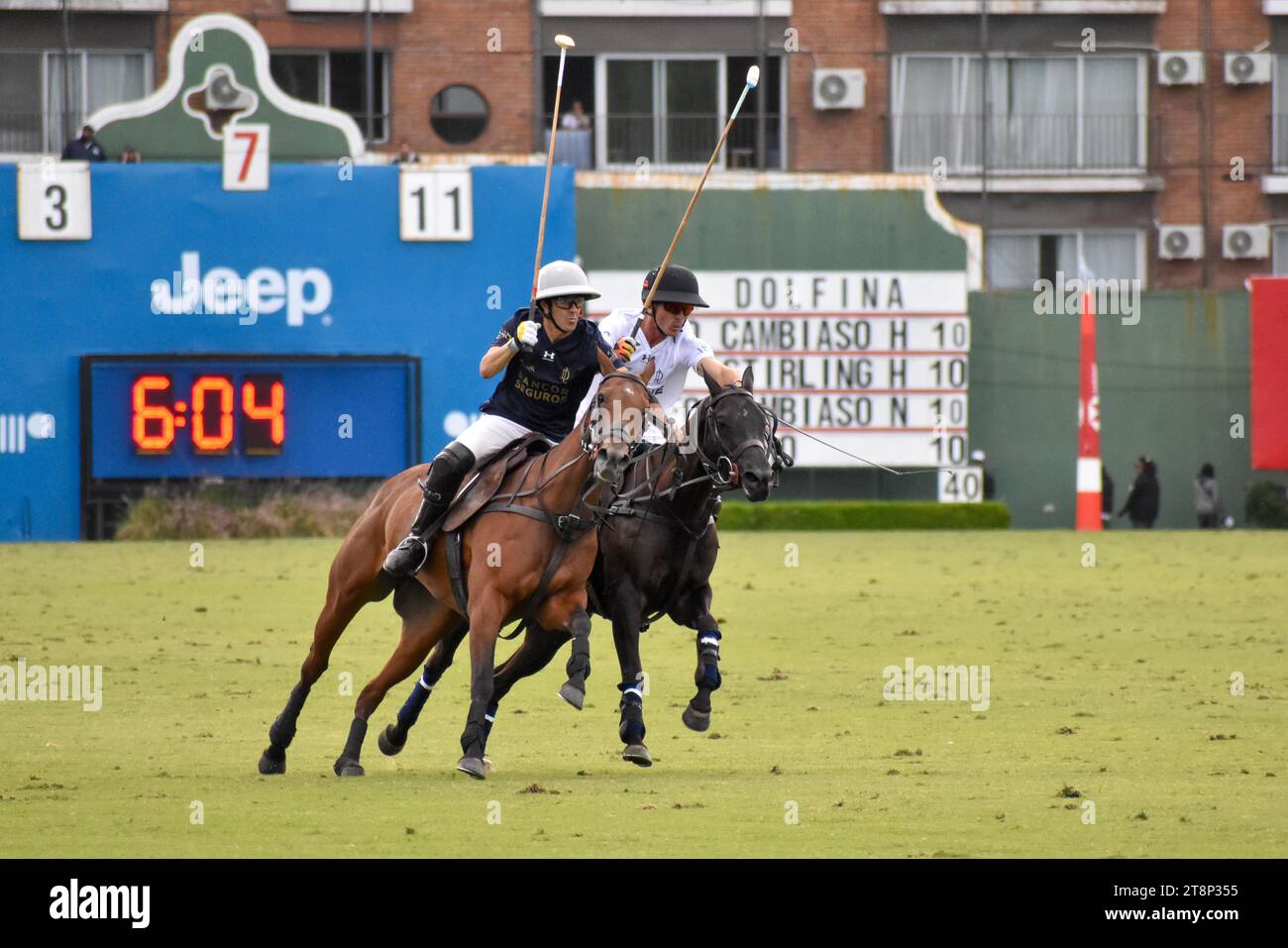 Scene from the 130th Argentine Open Polo Championship (Campeonato Argentino Abierto de Polo) on
