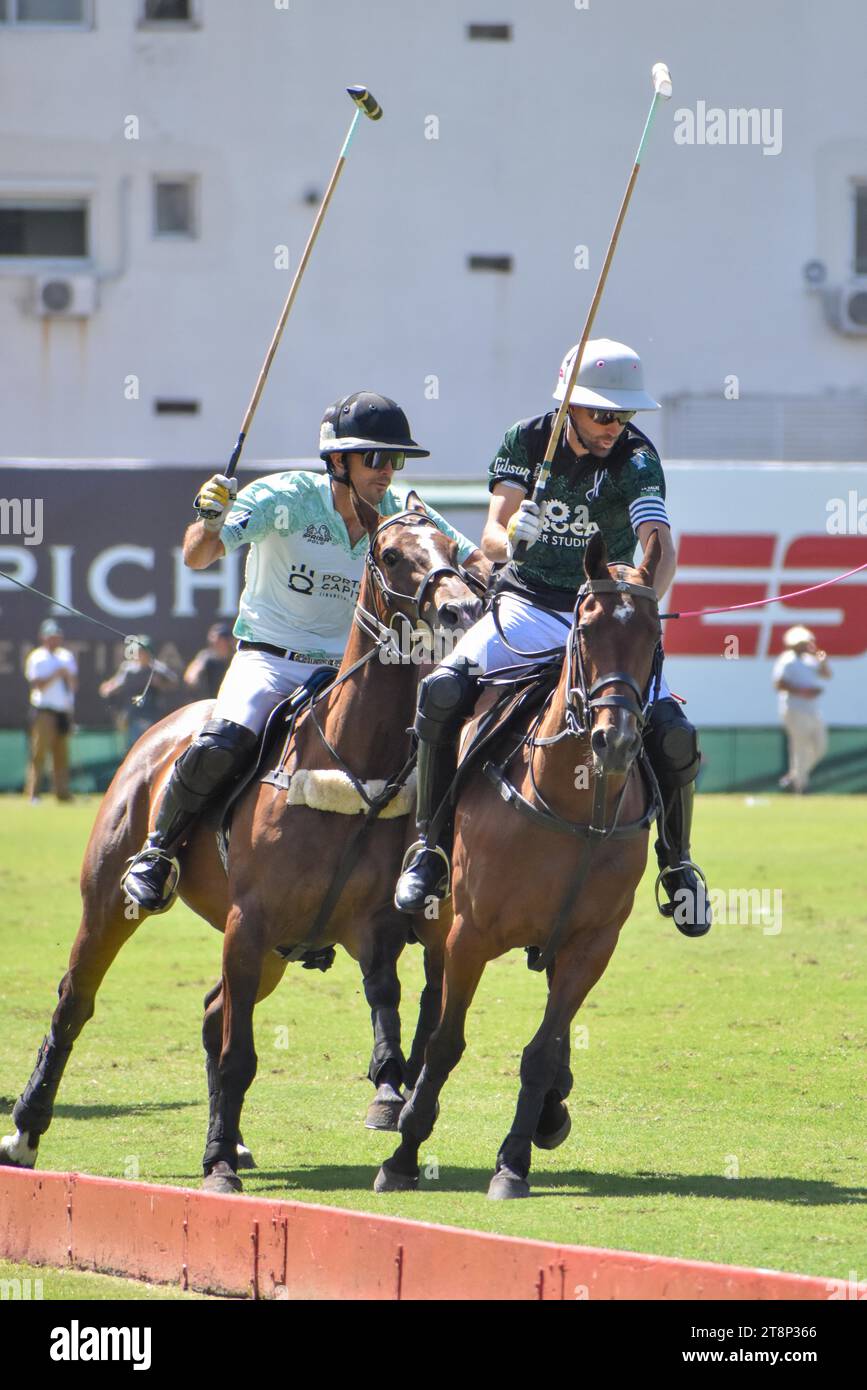 Scene from the 130th Argentine Open Polo Championship (Campeonato Argentino Abierto de Polo) on