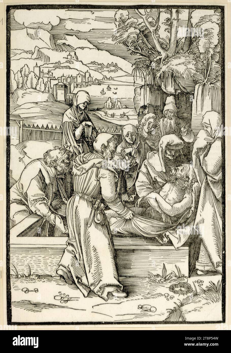 The Entombment of Christ, Ulrich Pinder, Speculum passionis, Nuremberg ...