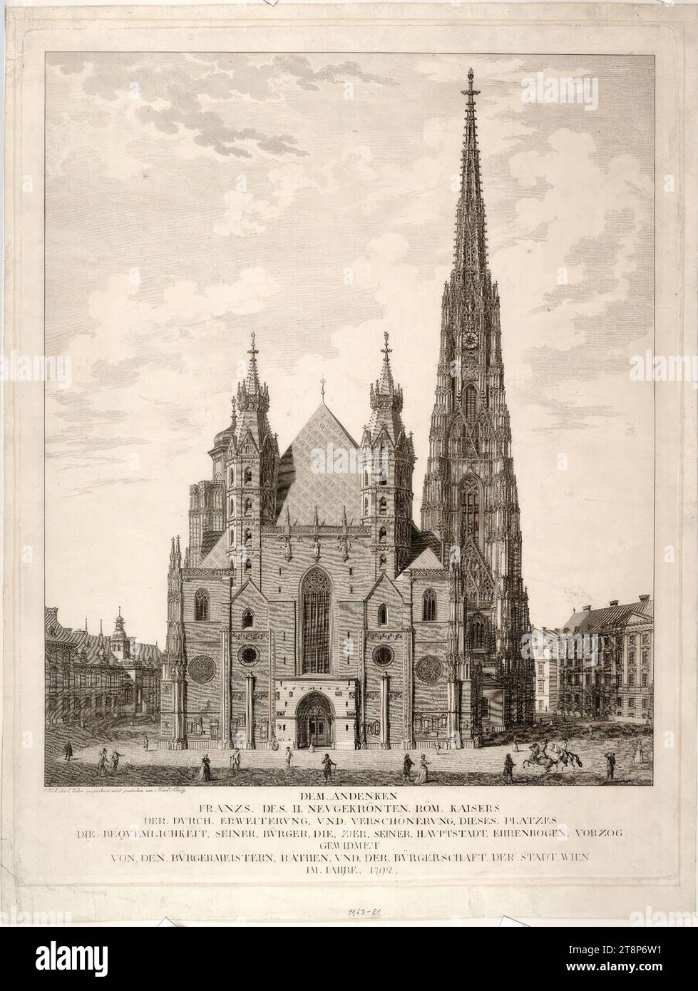 St. Stephen's Cathedral, Carl Schütz (Laibach 1745 - 1800 Vienna