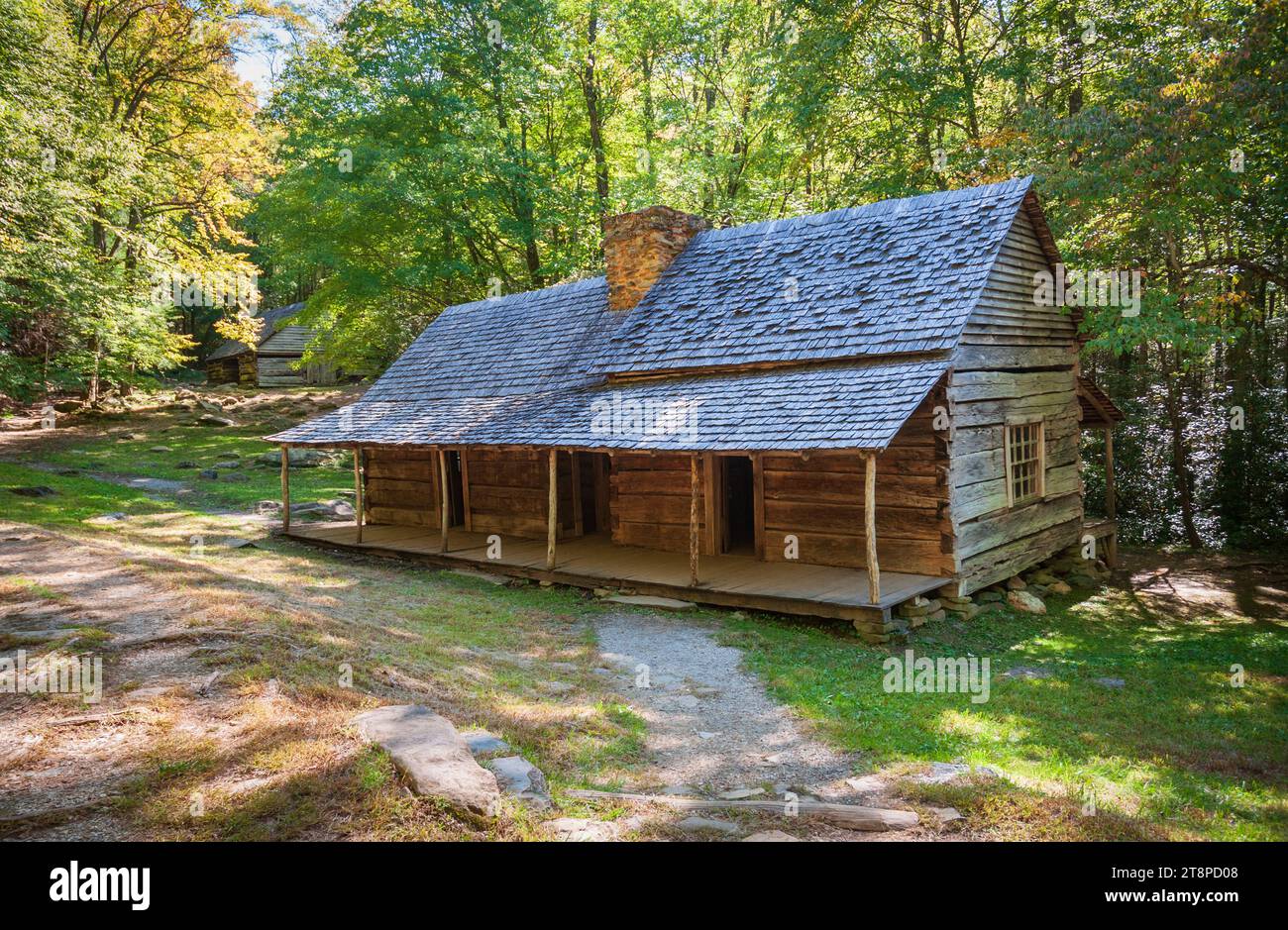 The The Bud Noah Ogle Cabin and Homestead in the Great Smoky Mountains