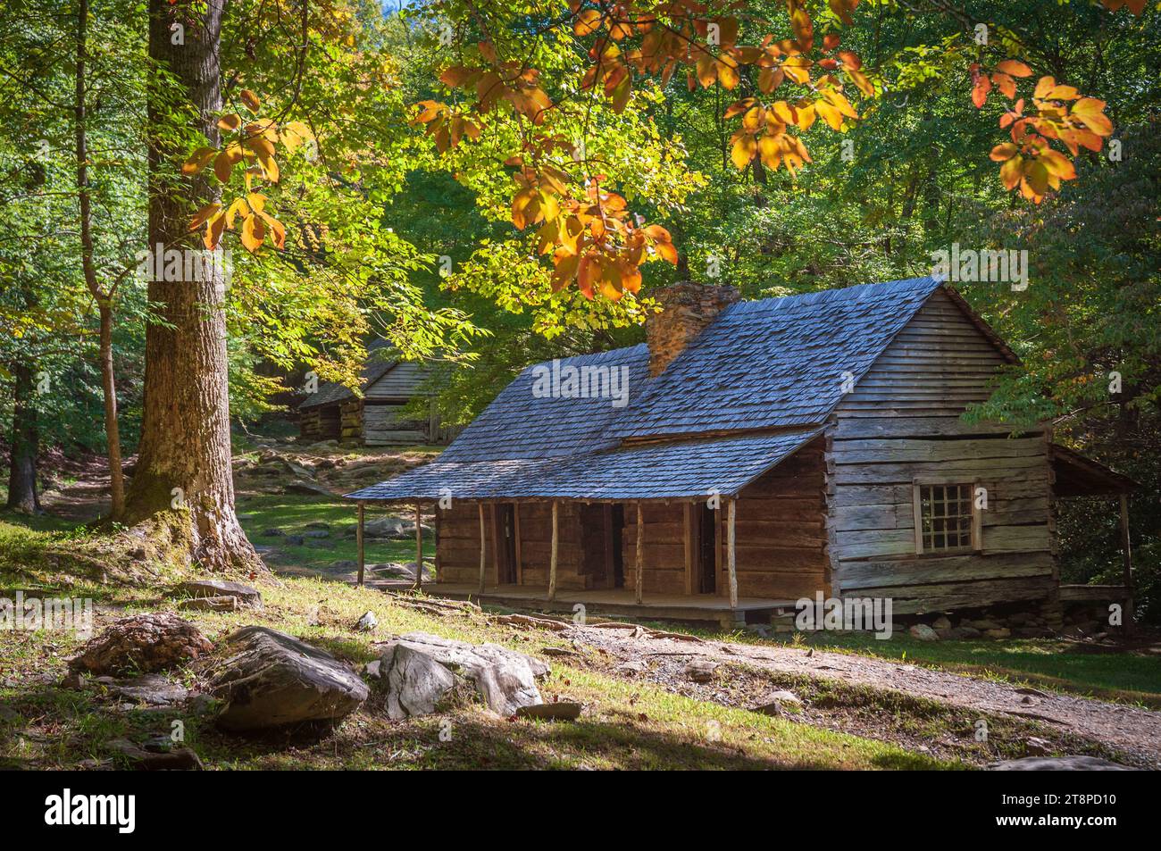 The The Bud Noah Ogle Cabin and Homestead in the Great Smoky Mountains