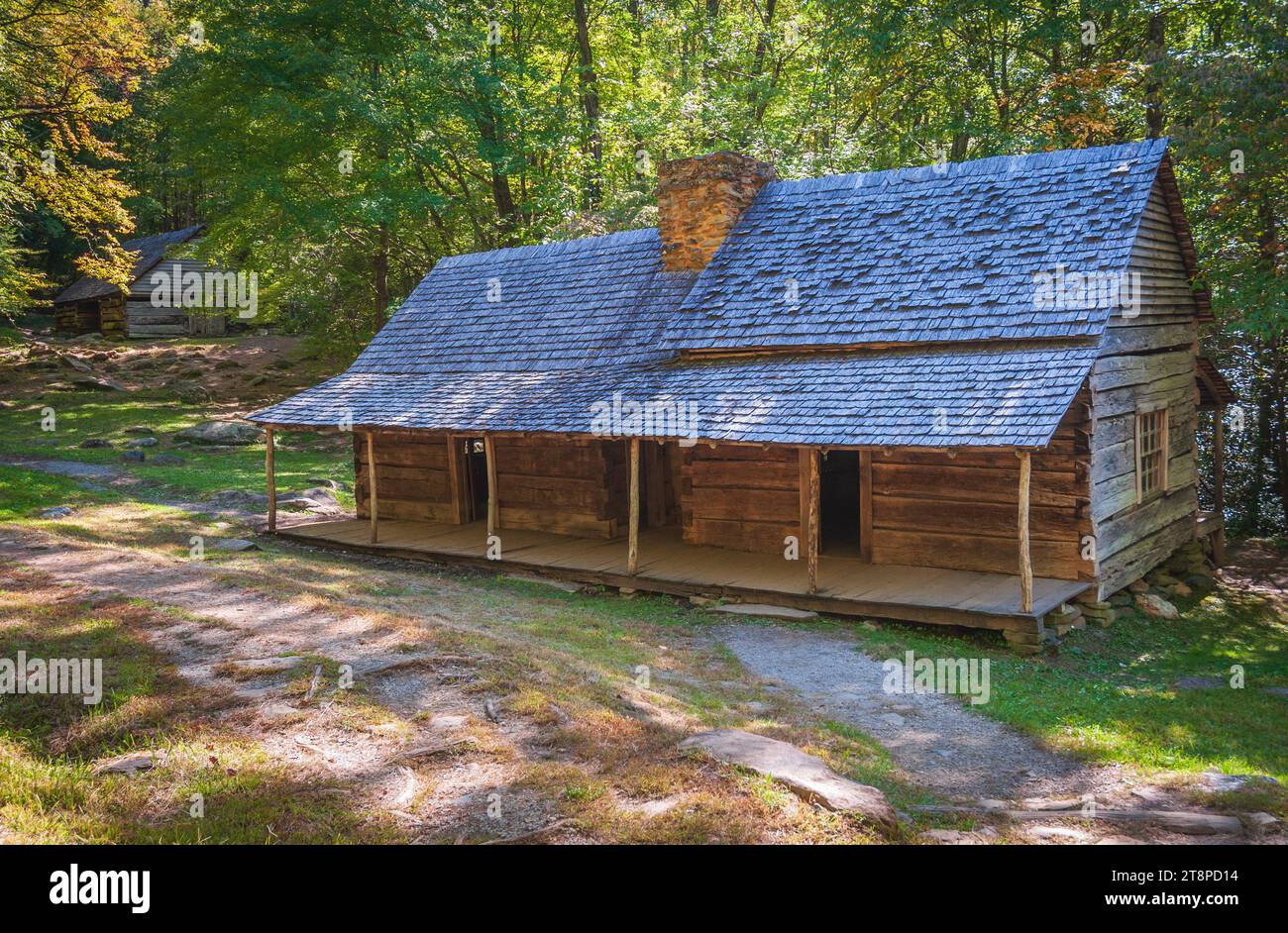 The The Bud Noah Ogle Cabin and Homestead in the Great Smoky Mountains