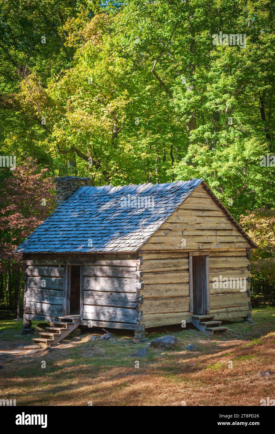 The The Bud Noah Ogle Cabin and Homestead in the Great Smoky Mountains
