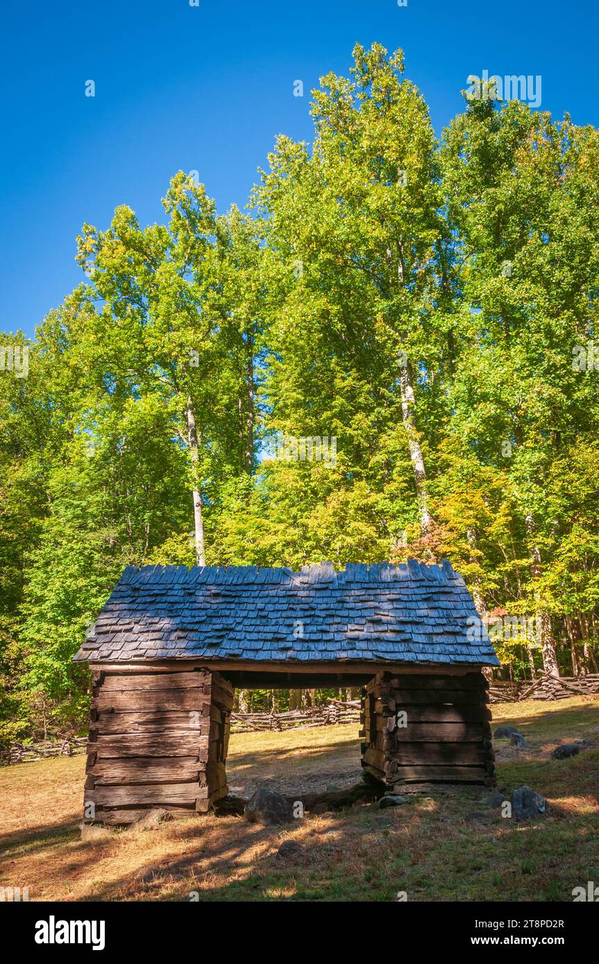 The The Bud Noah Ogle Cabin and Homestead in the Great Smoky Mountains