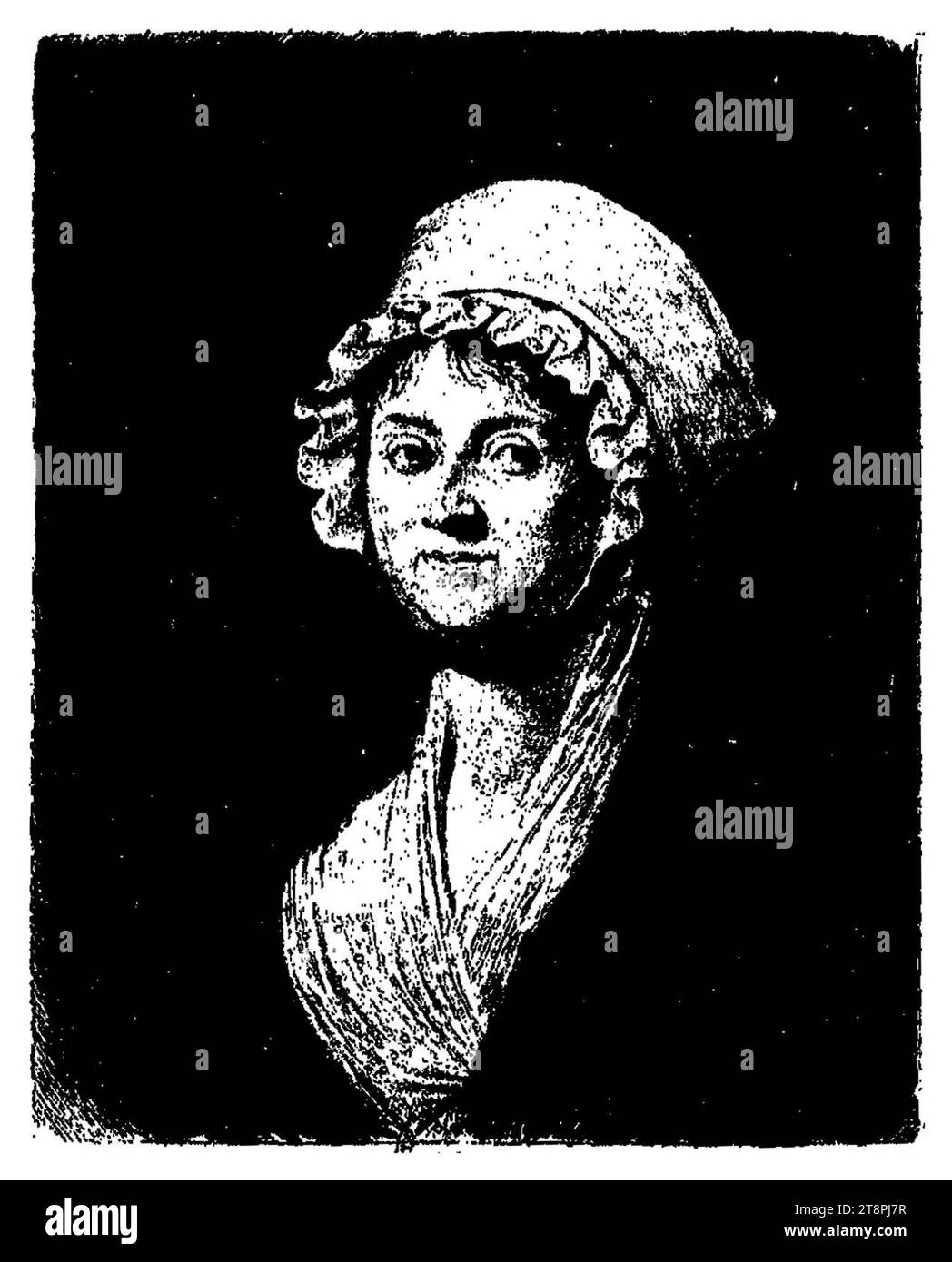 Victoire de Donnissan de La Rochejaquelein - Mémoires de Madame la marquise de La Rochejaquelein, 1889 - Page 3. Stock Photo