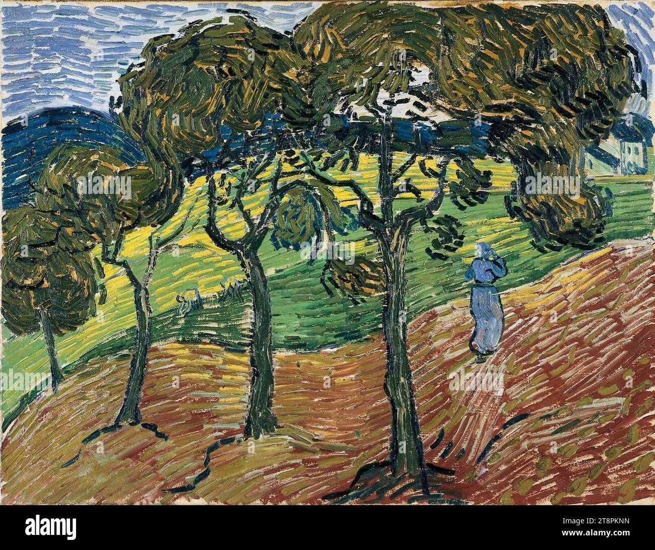 Landscape figures oil on canvas hi-res stock photography and Landscape figures oil on canvas hi-res stock photography and