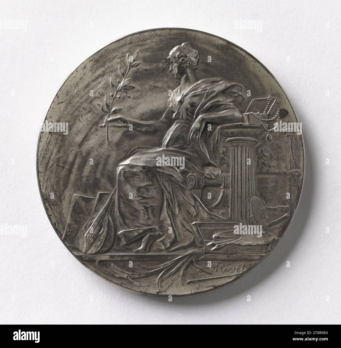 Médaille Bronze Ancienne Comice Agricole De Toulouse - Adolphe Rivet - Pièce De Collection Française