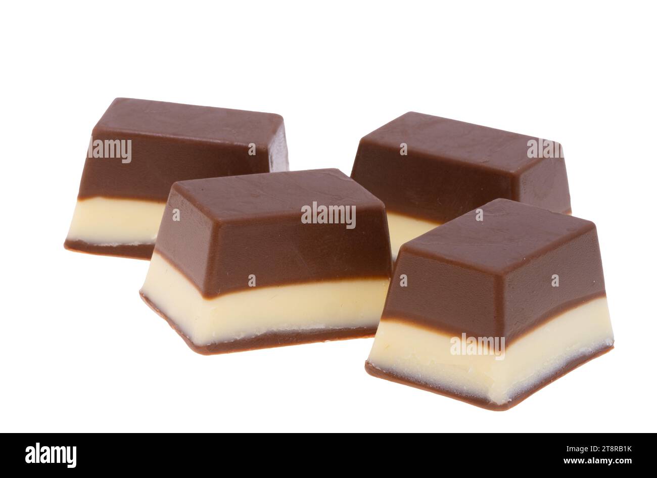 chocolate dark peppermint isolated on white background Stock Photo - Alamy