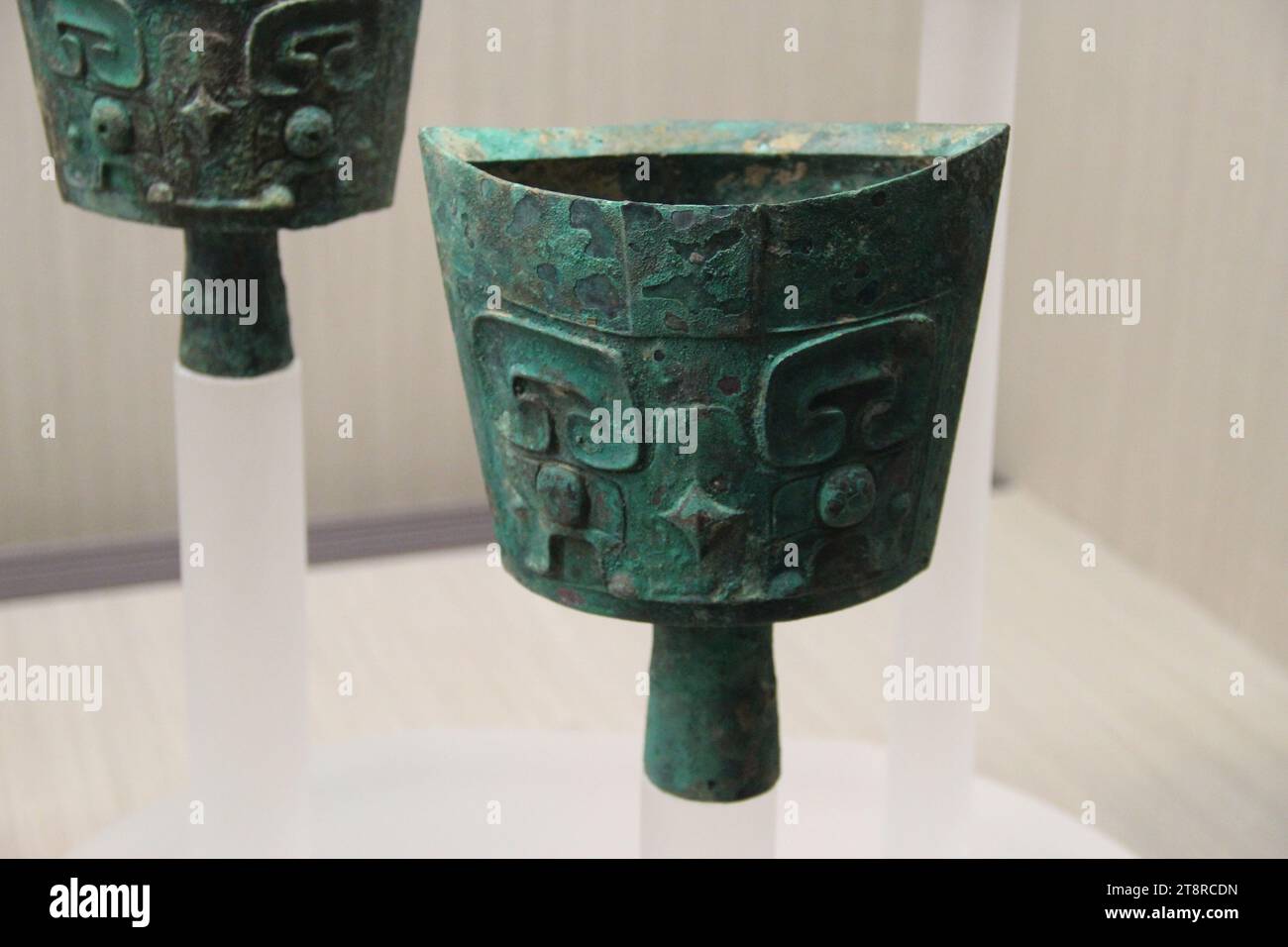 Bronze Nao Bells, Late Shang, 13th-11th C. BC, Bronze gallery, Palace ...