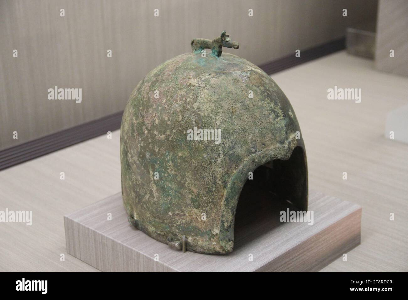 Zhou bronze helmet hi-res stock photography and images - Alamy