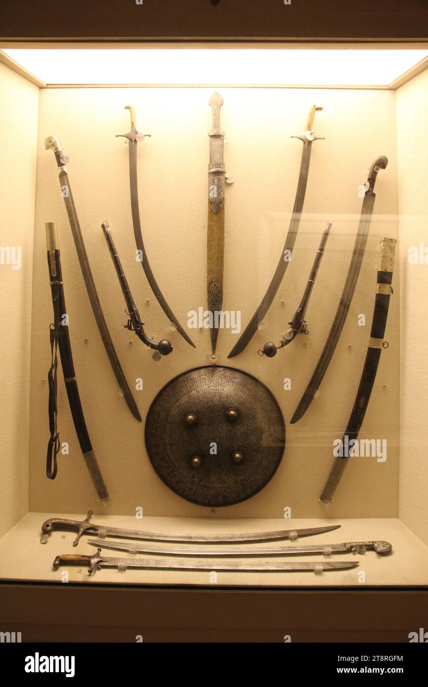Hellenic War Museum Cossack, Persian, Turkish Weapons, Athens War