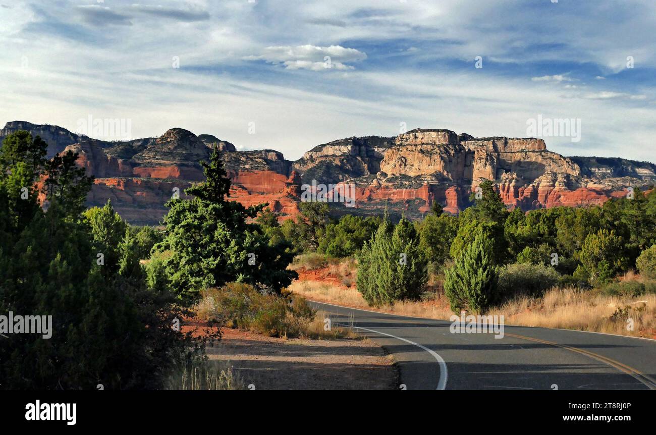 Red Rocks of Sedona. AZ, Sedona is a city that straddles the county