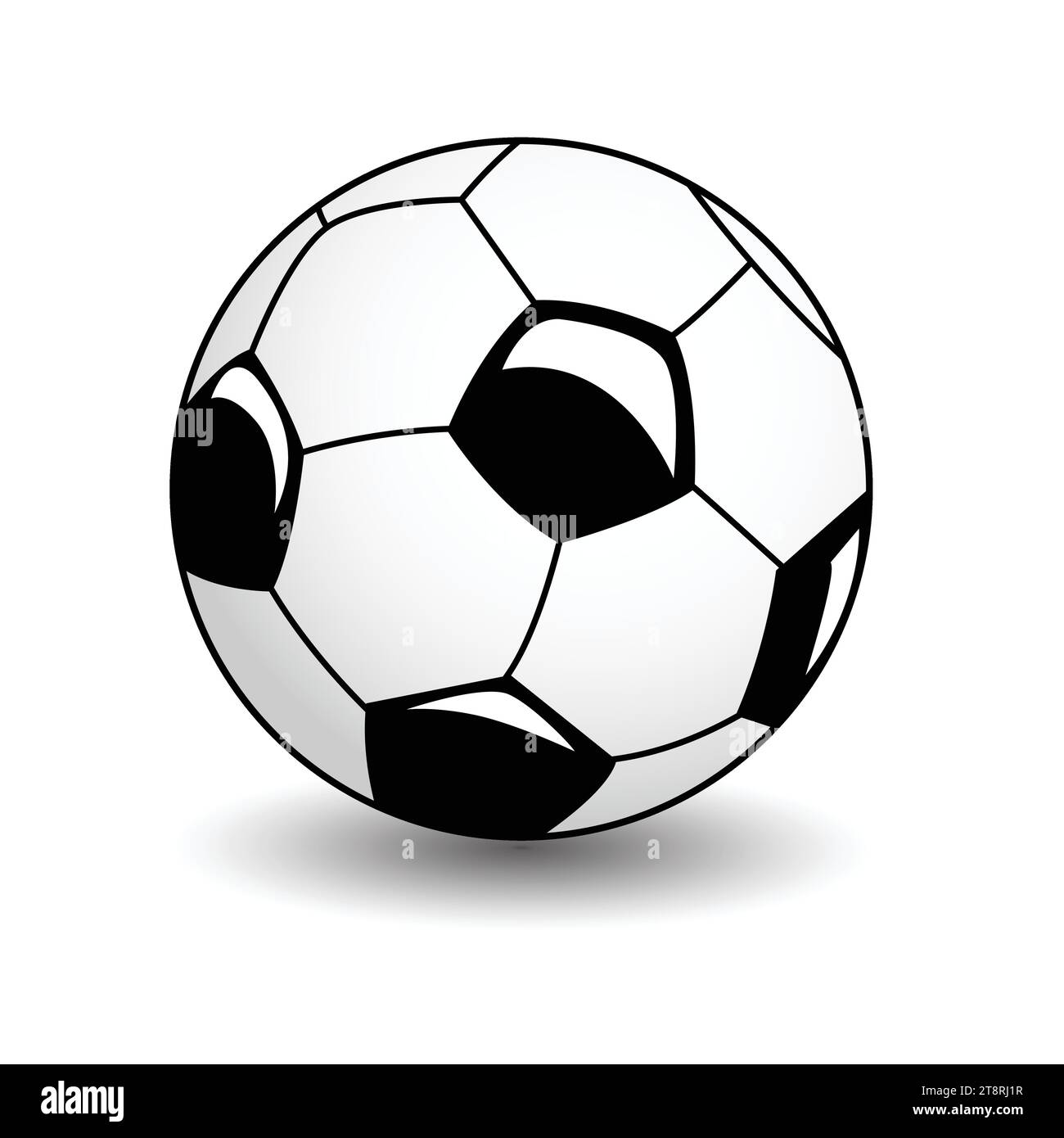 Football logo design vector icon template Stock Vector