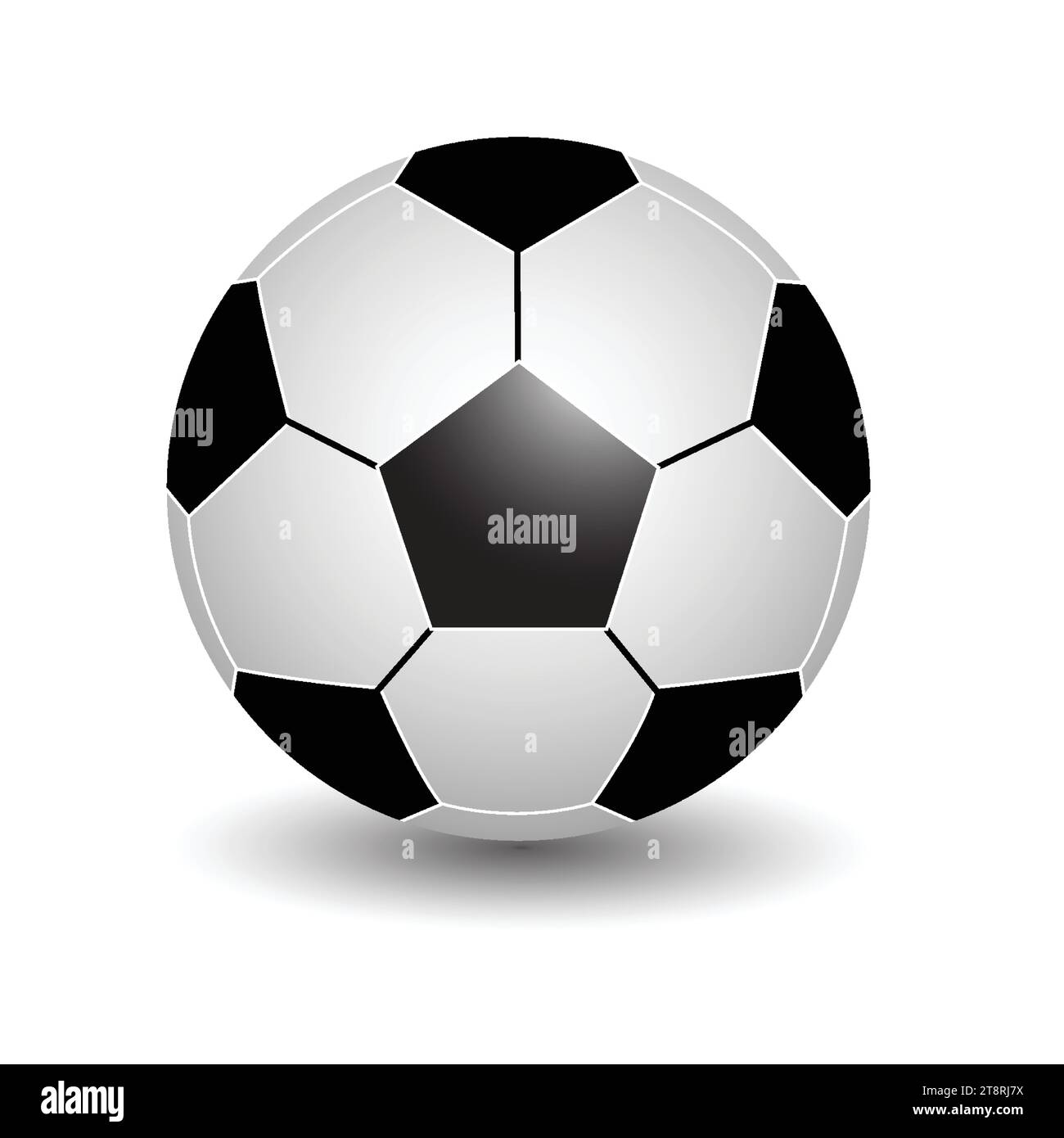 Football logo design vector icon template Stock Vector