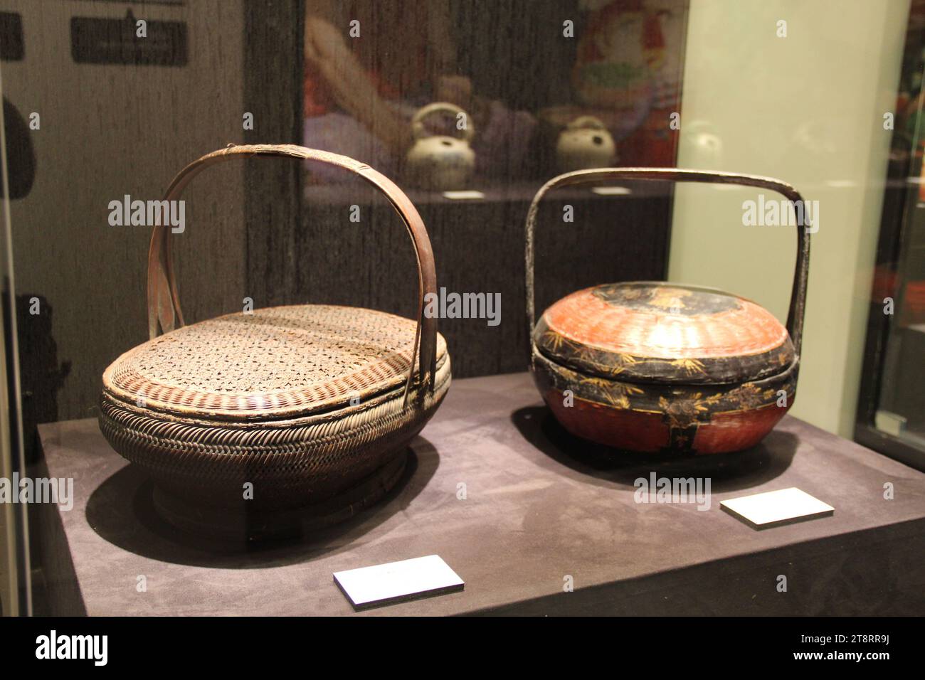 Taiwan Baskets, National Museum of History, Taipei, Taiwan Stock Photo ...