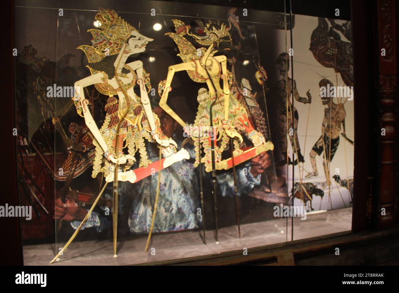 Taiwan Stick Puppets, National Museum of History, Taipei, Taiwan Stock