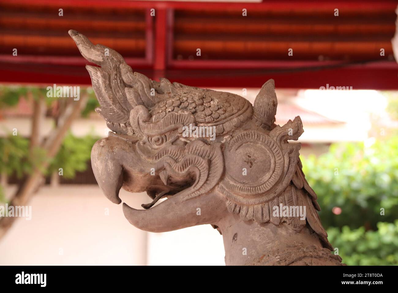 Thai Mythical Bird-Man, National Museum of Thailand, Bangkok Stock ...