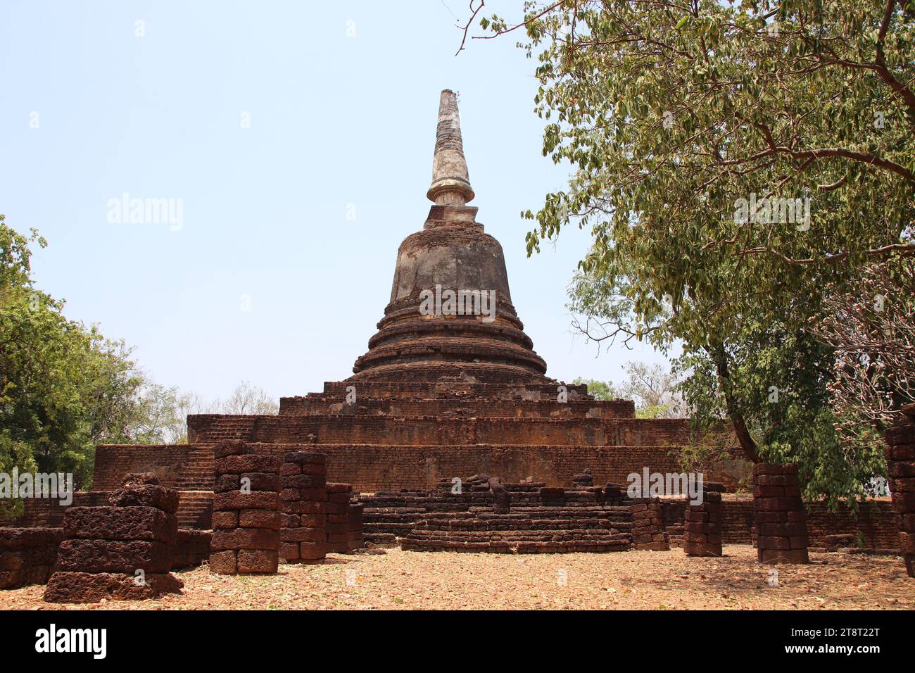 13th Century Thai City of Si Satchanalai- Wat Khao Suwankhiri, Second ...