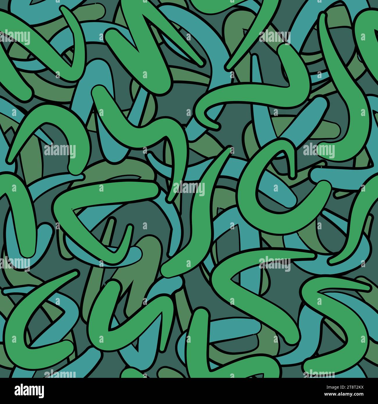 Colorful Spaghetti Confetti Seamless Texture Stock Vector Image & Art